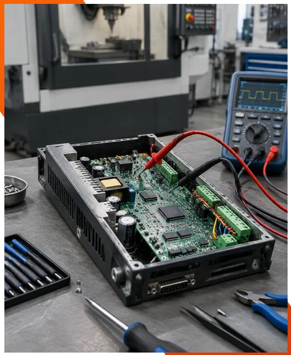 Ремонт драйверов шаговых двигателей станков с ЧПУ в Южном-Сахалинске